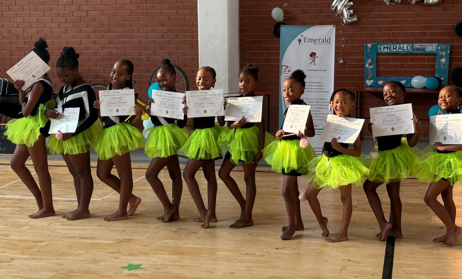 Emerald Gymnastics 2025 Prize Giving